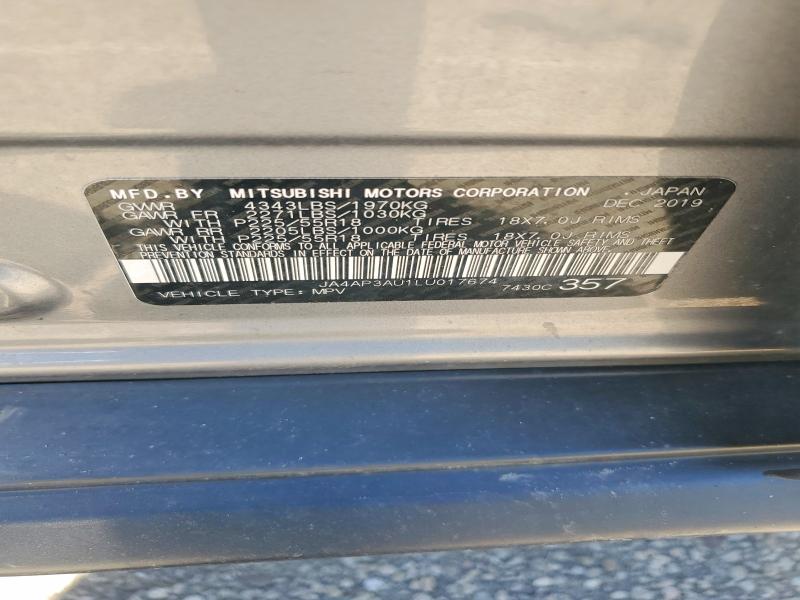 Aukcja sprzedaży 2020 Mitsubishi Outlander Sport, vin: JA4AP3AU1LU017674, numer aukcji: 55309706