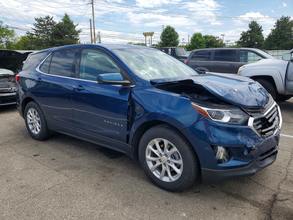 52755166 :رقم المزاد ، 3GNAXKEV7LL338932 vin ، 2020 Chevrolet Equinox مزاد بيع