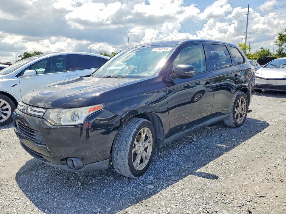 2014 Mitsubishi Outlander Es მანქანა იყიდება აუქციონზე, vin: JA4AD3A3XEZ013306, აუქციონის ნომერი: 51943586