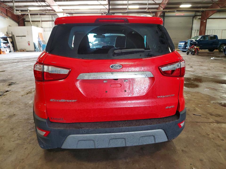 2019 Ford Ecosport მანქანა იყიდება აუქციონზე, vin: MAJ6S3KL9KC306828, აუქციონის ნომერი: 54165906