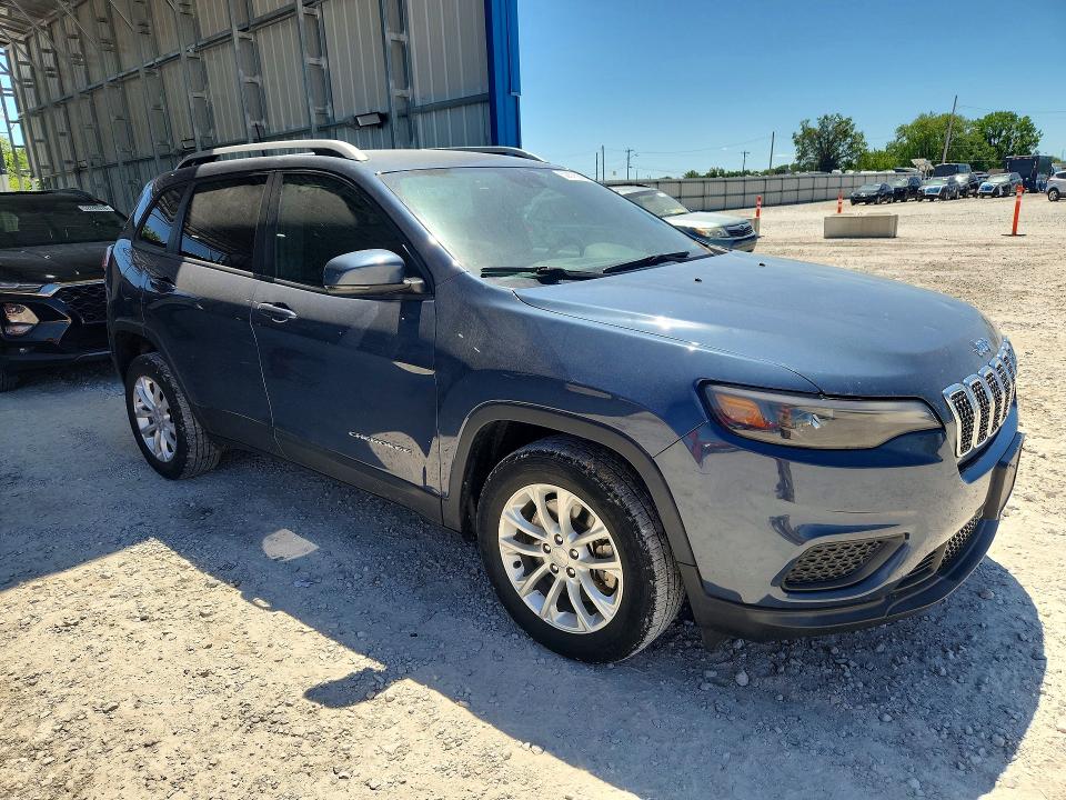 Продаж на аукціоні авто 2021 Jeep Cherokee, vin: 1C4PJLCB7MD155542, номер лоту: 52676006