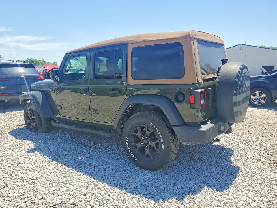 53158416 :رقم المزاد ، 1C4HJXDG4MW530510 vin ، 2021 Jeep Wrangler Unlimited مزاد بيع