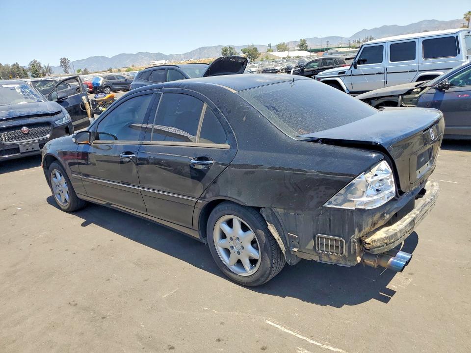 54070186 :رقم المزاد ، WDBRF64J62F285393 vin ، 2002 Mercedes-benz C مزاد بيع