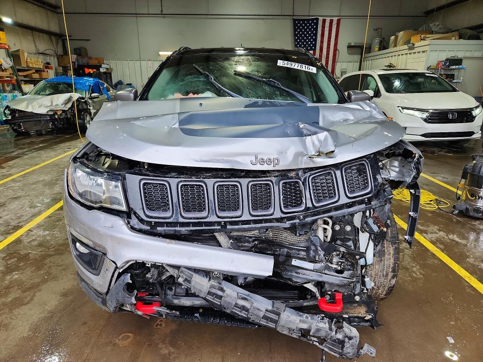 Aukcja sprzedaży 2019 Jeep Compass, vin: 3C4NJDDB4KT716220, numer aukcji: 54977816