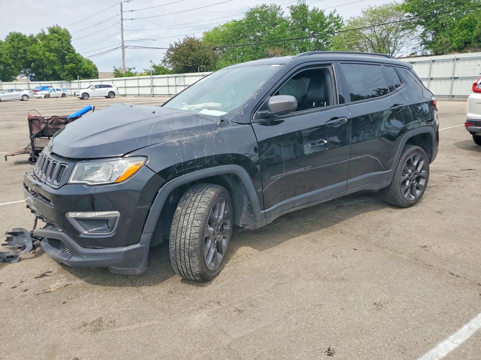 Aukcja sprzedaży 2021 Jeep Compass, vin: 3C4NJDEB7MT524887, numer aukcji: 53974926