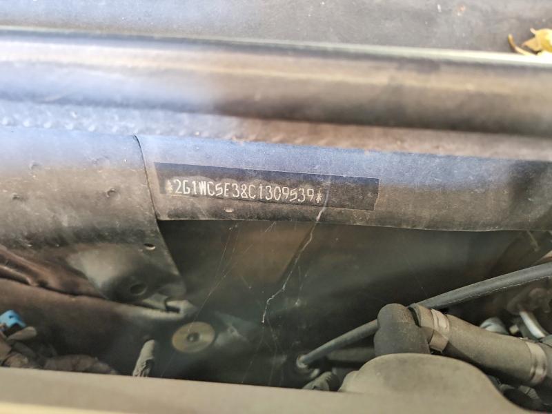 52228166 :رقم المزاد ، 2G1WC5E38C1309539 vin ، 2012 Chevrolet Impala مزاد بيع