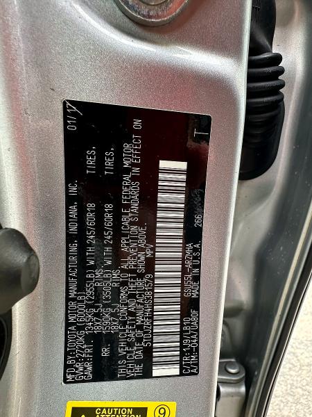 Продаж на аукціоні авто 2017 Toyota Highlander, vin: 5TDJZRFH4HS381579, номер лоту: 53775616