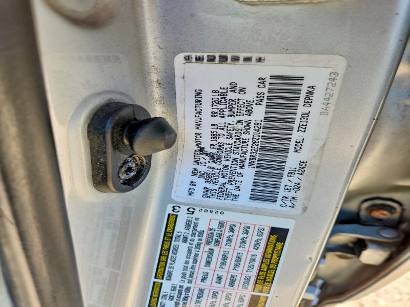 Aukcja sprzedaży 2008 Toyota Corolla, vin: 1NXBR32E28Z014281, numer aukcji: 54508226