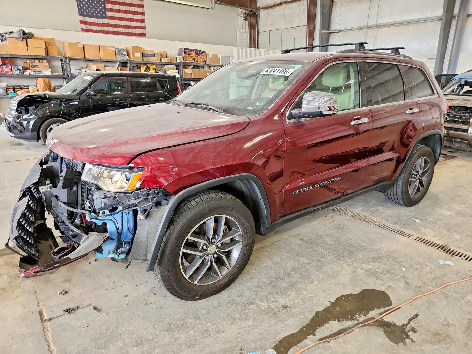 2018 Jeep Grand Cherokee მანქანა იყიდება აუქციონზე, vin: 1C4RJFBG3JC296617, აუქციონის ნომერი: 55041486