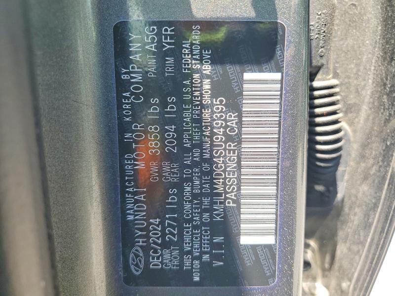 52890716 :رقم المزاد ، KMHLM4DG4SU949395 vin ، 2025 Hyundai Elantra مزاد بيع