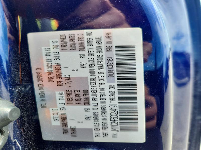 Продаж на аукціоні авто 2012 Mazda Mx-5 Miata, vin: JM1NC2MF6C0224191, номер лоту: 52358876