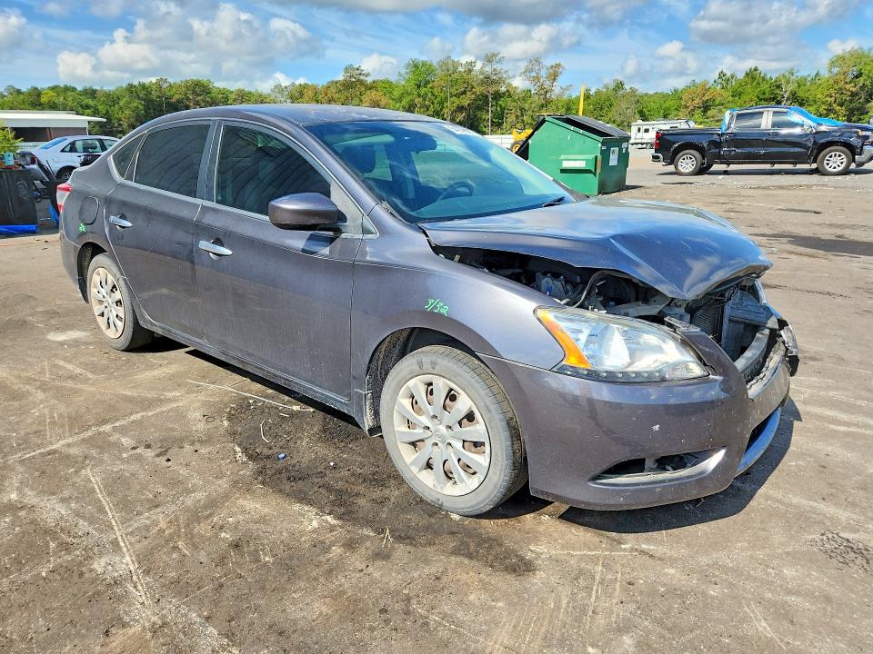 2014 Nissan Sentra მანქანა იყიდება აუქციონზე, vin: 3N1AB7AP7EY314666, აუქციონის ნომერი: 54270926