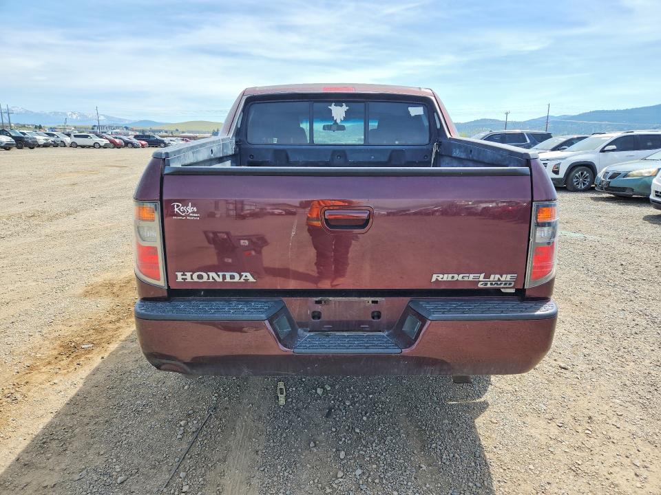 53317616 :رقم المزاد ، 2HJYK16458H505001 vin ، 2008 Honda Ridgeline مزاد بيع
