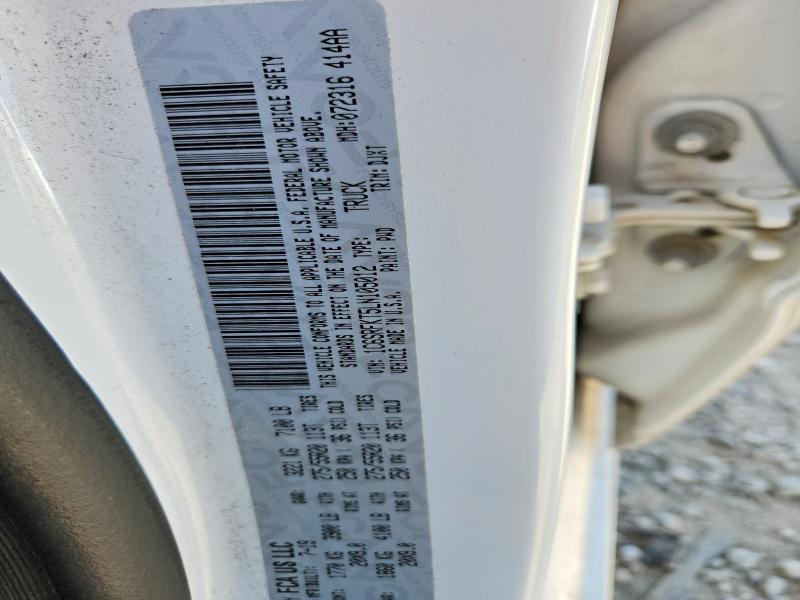 52760156 :رقم المزاد ، 1C6SRFKT5LN105012 vin ، 2020 Ram 1500 مزاد بيع