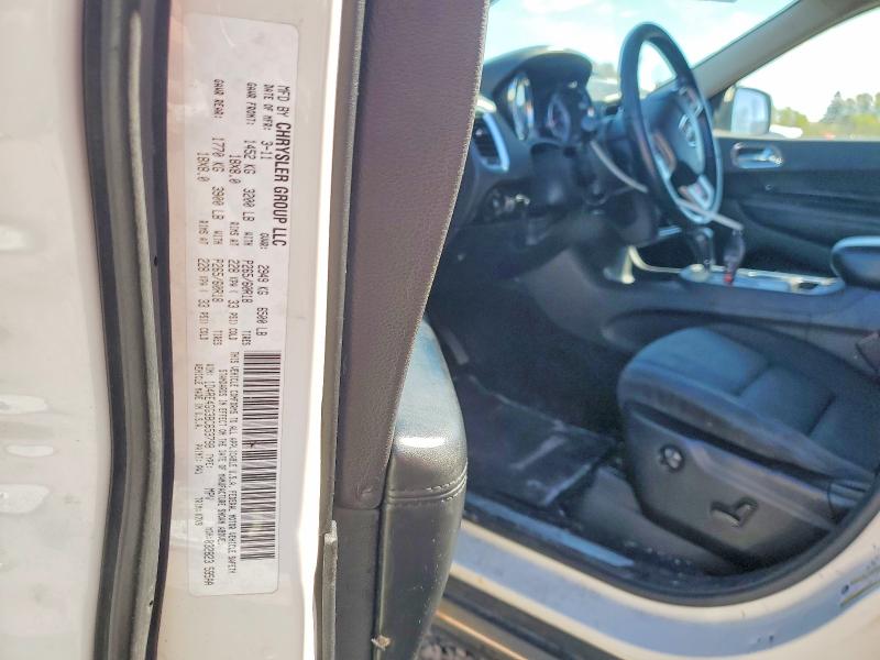 2011 Dodge Durango მანქანა იყიდება აუქციონზე, vin: 1D4RE4GG3BC653798, აუქციონის ნომერი: 53173436