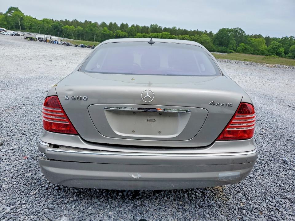 Aukcja sprzedaży 2005 Mercedes-benz S, vin: WDBNG84JX5A435627, numer aukcji: 51899366