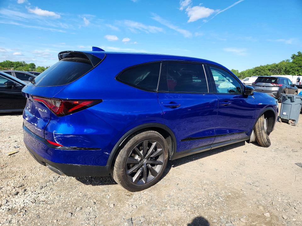 53818066 :رقم المزاد ، 5J8YE1H02SL014127 vin ، 2025 Acura Mdx مزاد بيع