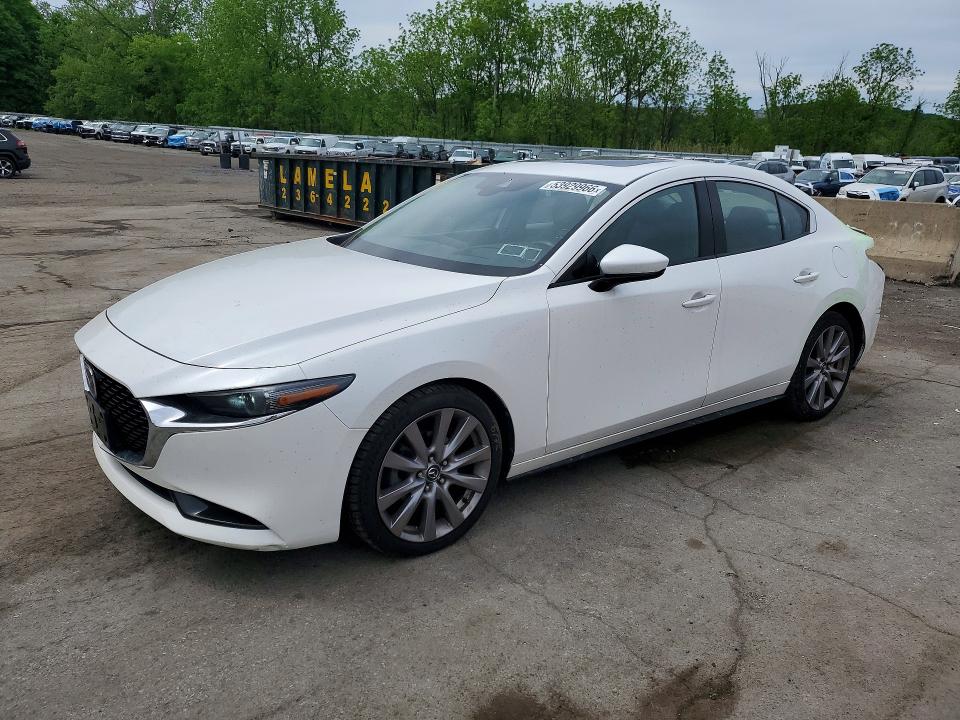 Продажа на аукционе авто 2019 Mazda 3, vin: 3MZBPAEM5KM100419, номер лота: 53929966