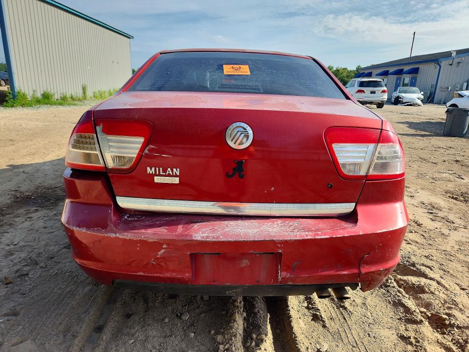 Продажа на аукционе авто 2006 Mercury Milan, vin: 3MEFM08Z06R630996, номер лота: 54248806