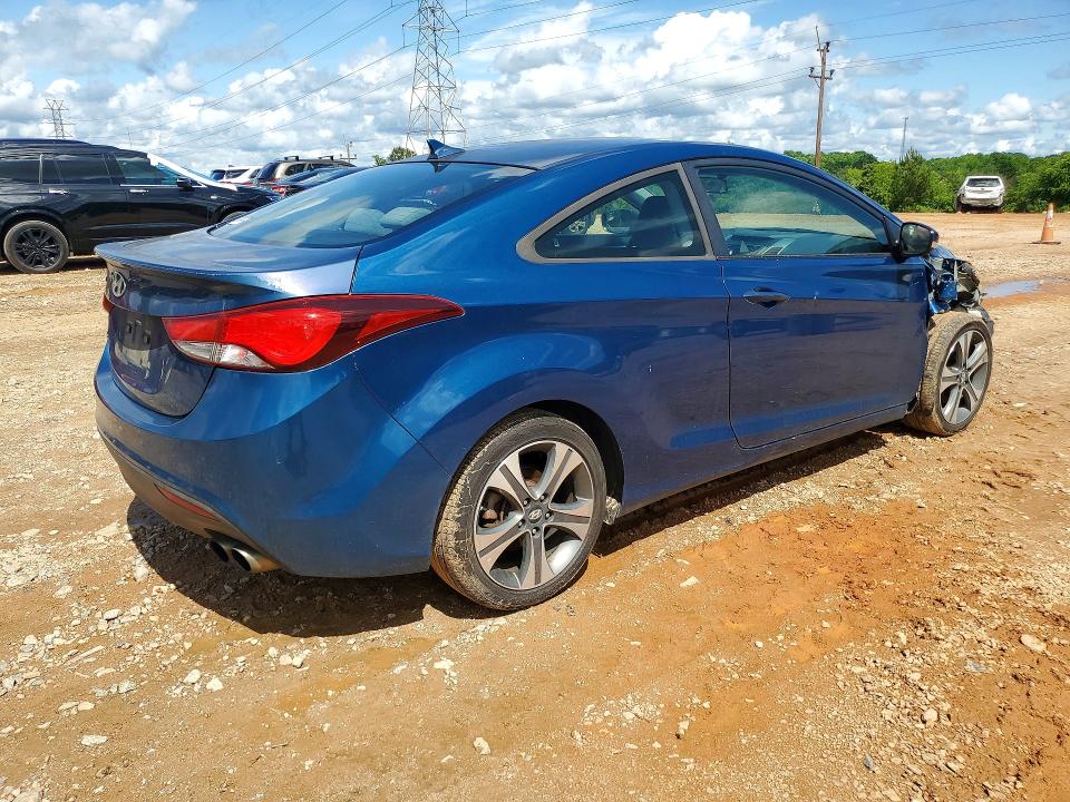 52804996 :رقم المزاد ، KMHDH6AHXEU027784 vin ، 2014 Hyundai Elantra Coupe مزاد بيع