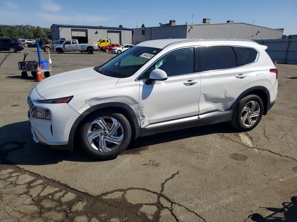 2022 Hyundai Santa Fe მანქანა იყიდება აუქციონზე, vin: 5NMS24AJXNH457987, აუქციონის ნომერი: 54490286