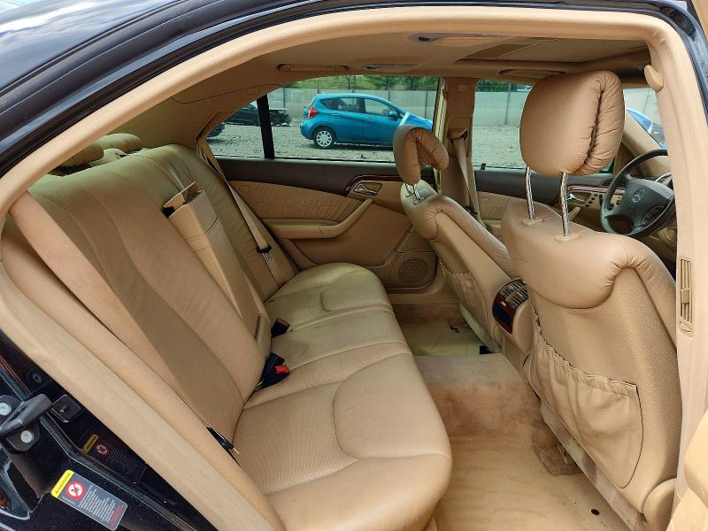 53354096 :رقم المزاد ، WDBNG70J82A295119 vin ، 2002 Mercedes-benz S مزاد بيع