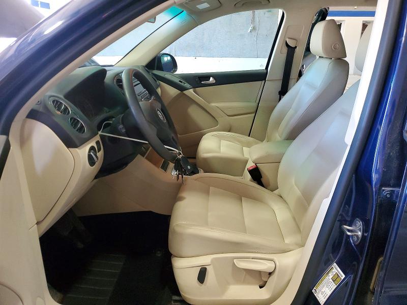 53551506 :رقم المزاد ، WVGAV7AX2CW557256 vin ، 2012 Volkswagen Tiguan مزاد بيع