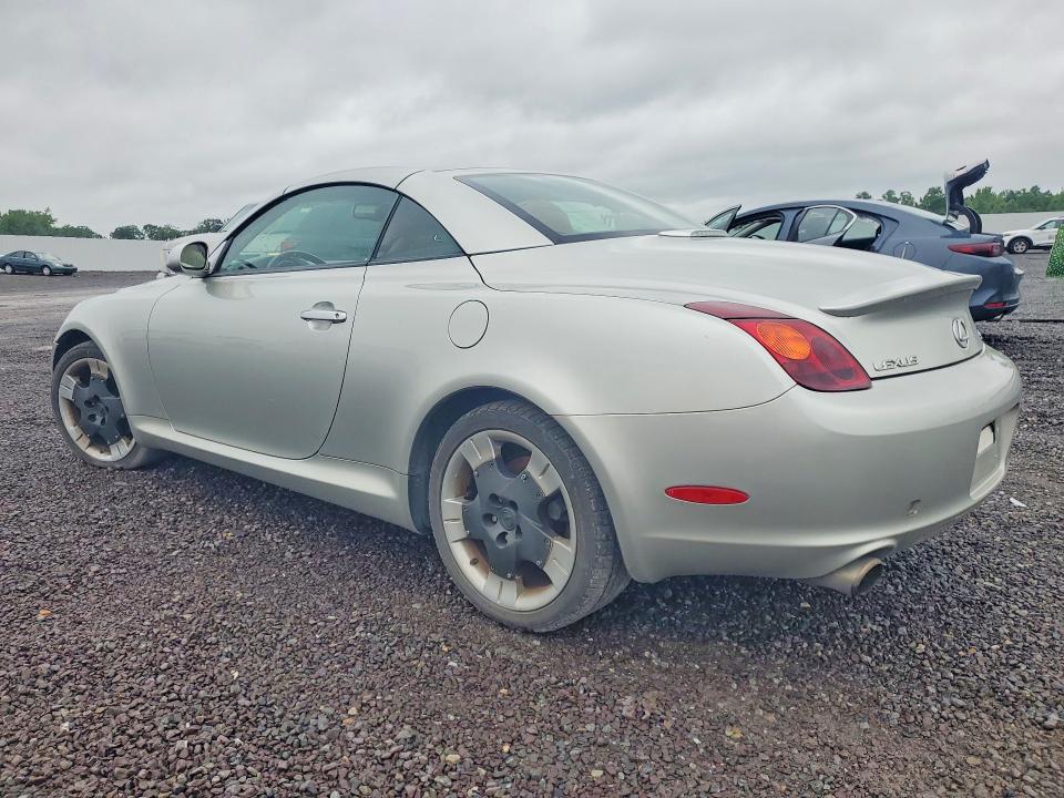 Aukcja sprzedaży 2002 Lexus Sc 430, vin: JTHFN48Y020030758, numer aukcji: 79626735