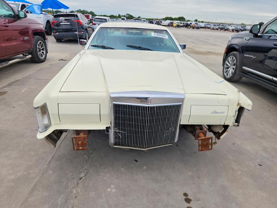 51886006 :رقم المزاد ، 8Y89A844862 vin ، 1978 Lincoln Continental مزاد بيع
