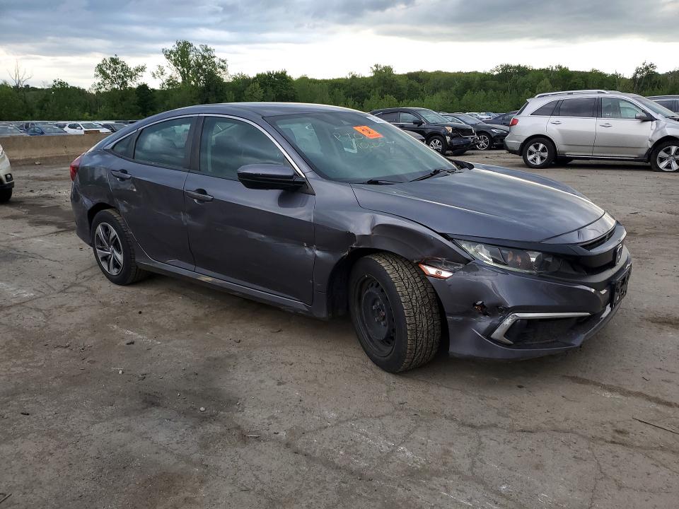 2019 Honda Civic მანქანა იყიდება აუქციონზე, vin: 2HGFC2F60KH502516, აუქციონის ნომერი: 54341566