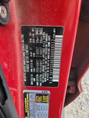 Aukcja sprzedaży 2011 Hyundai Santa Fe, vin: 5XYZG3AB2BG009512, numer aukcji: 53038146