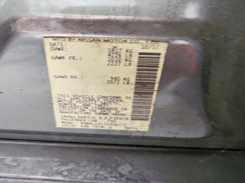 Aukcja sprzedaży 2018 Nissan Altima, vin: 1N4AL3AP2JC127069, numer aukcji: 55309486
