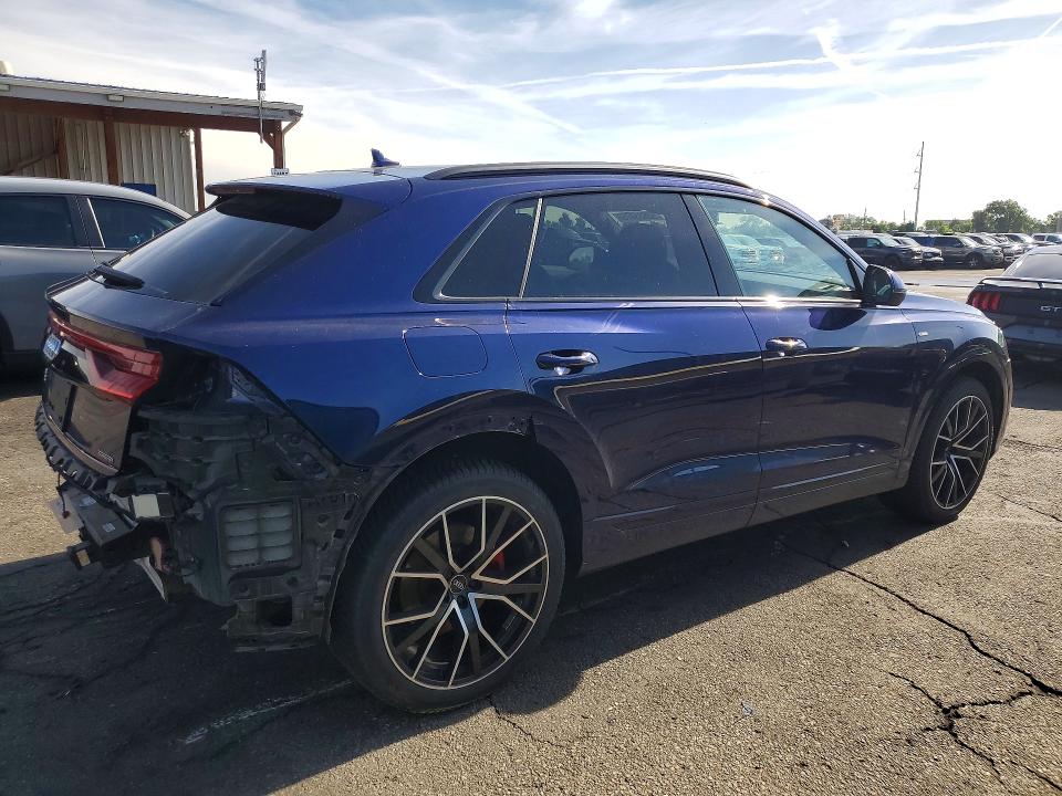 2020 Audi Q8 მანქანა იყიდება აუქციონზე, vin: WA1EVAF19LD017416, აუქციონის ნომერი: 53833476