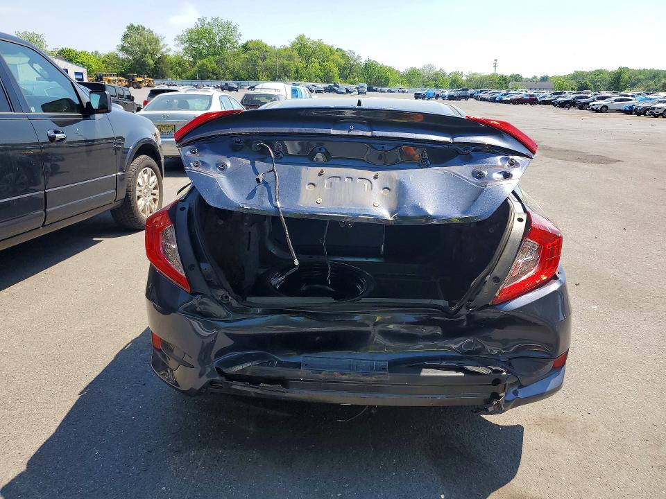 52550946 :رقم المزاد ، 19XFC1F7XGE220839 vin ، 2016 Honda Civic مزاد بيع