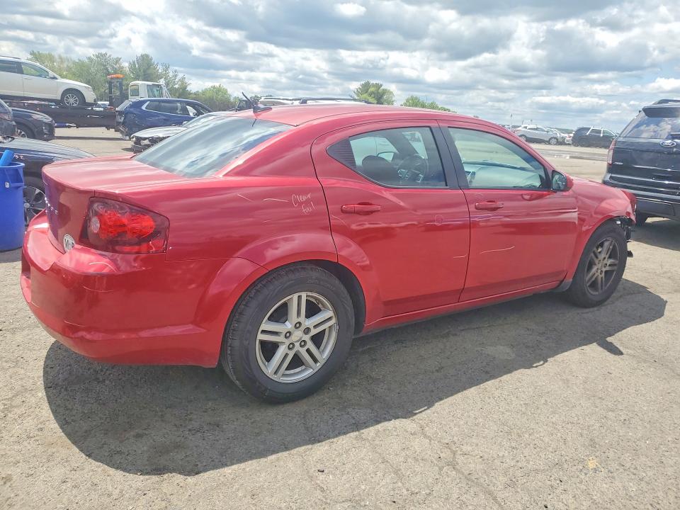 53653896 :رقم المزاد ، 1C3CDZCB6CN173567 vin ، 2012 Dodge Avenger مزاد بيع