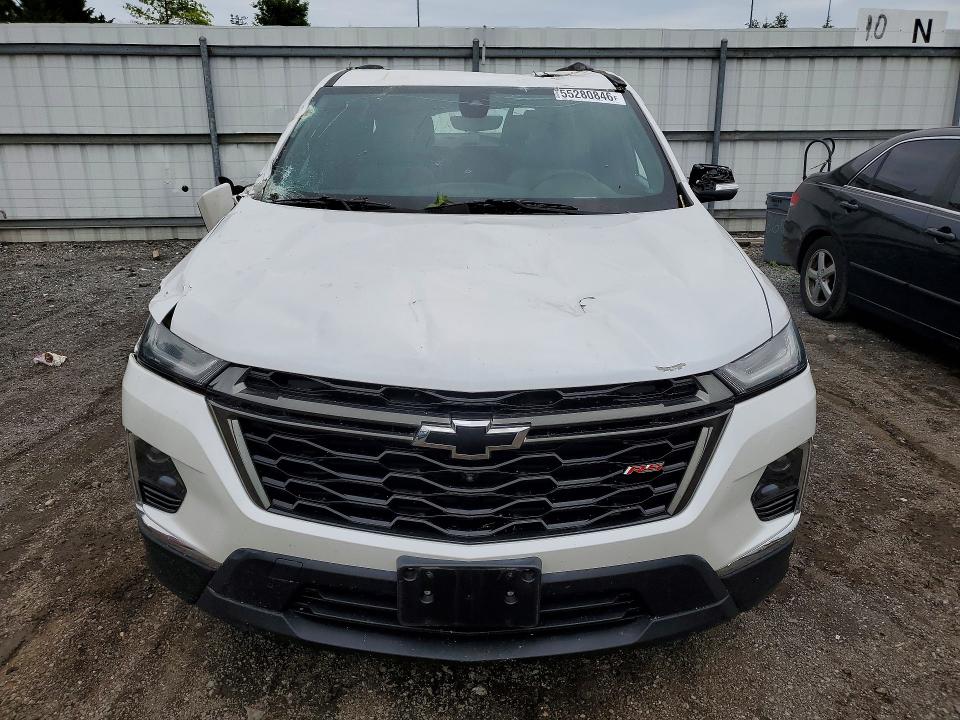 55280846 :رقم المزاد ، 1GNEVJKW1NJ121594 vin ، 2022 Chevrolet Traverse مزاد بيع