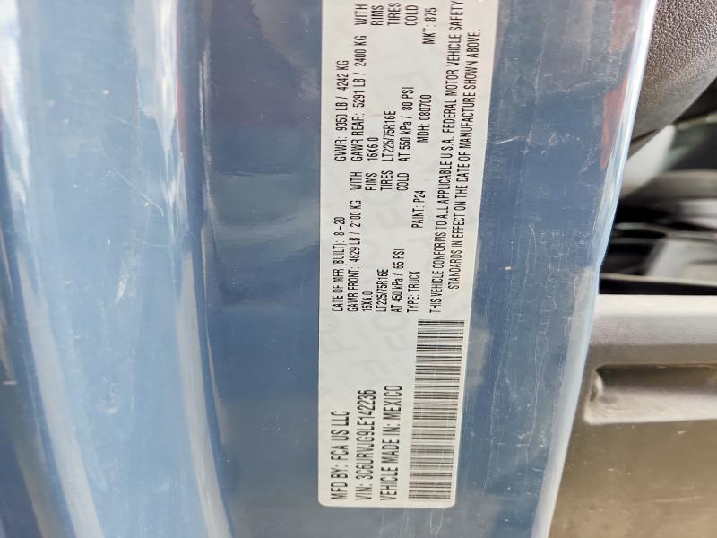 Продажа на аукционе авто 2020 Ram Promaster 3500, vin: 3C6URVJG9LE142236, номер лота: 53273656