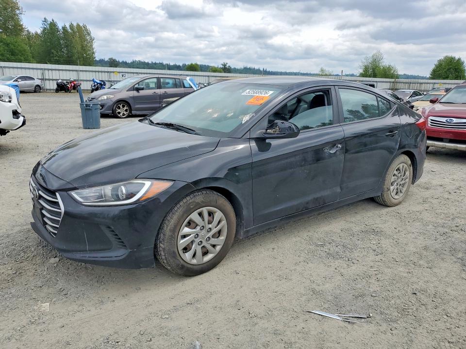 Auction sale of the 2017 Hyundai Elantra, vin: KMHD74LF1HU089081, lot number: 52588926