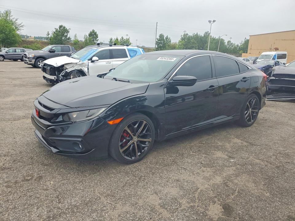 2021 Honda Civic მანქანა იყიდება აუქციონზე, vin: 2HGFC2F88MH534537, აუქციონის ნომერი: 55343266