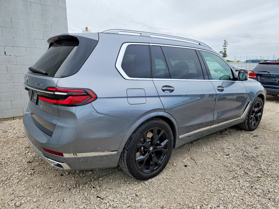 2025 Bmw X7 მანქანა იყიდება აუქციონზე, vin: 5UX23EM01S9Z89639, აუქციონის ნომერი: 52409266
