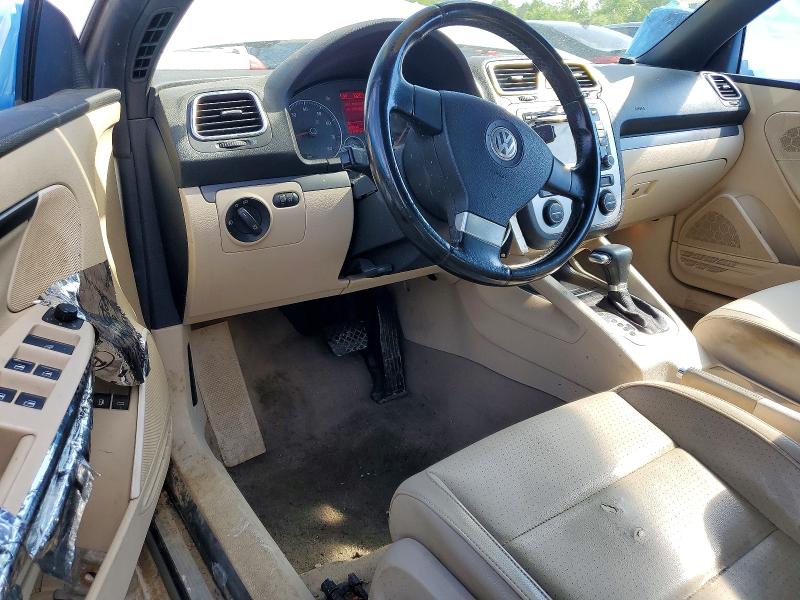 52742796 :رقم المزاد ، WVWBA71F29V021255 vin ، 2009 Volkswagen Eos مزاد بيع