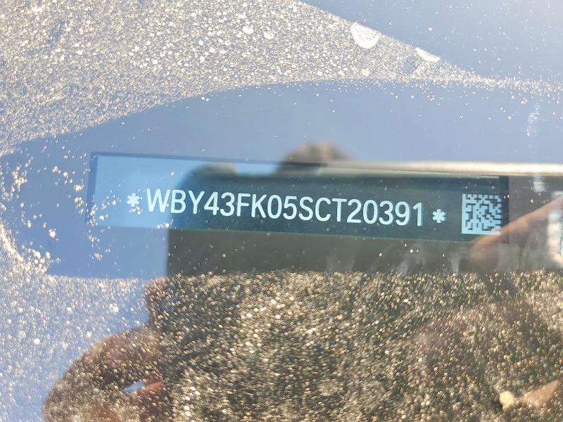 Aukcja sprzedaży 2025 Bmw I5, vin: WBY43FK05SCT20391, numer aukcji: 53397956