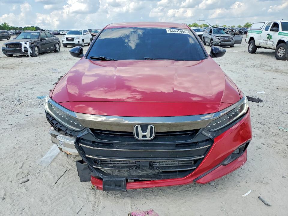 Продаж на аукціоні авто 2021 Honda Accord, vin: 1HGCV1F47MA091395, номер лоту: 53591096
