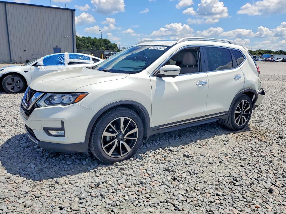 53502086 :رقم المزاد ، 5N1AT2MT4KC816783 vin ، 2019 Nissan Rogue مزاد بيع