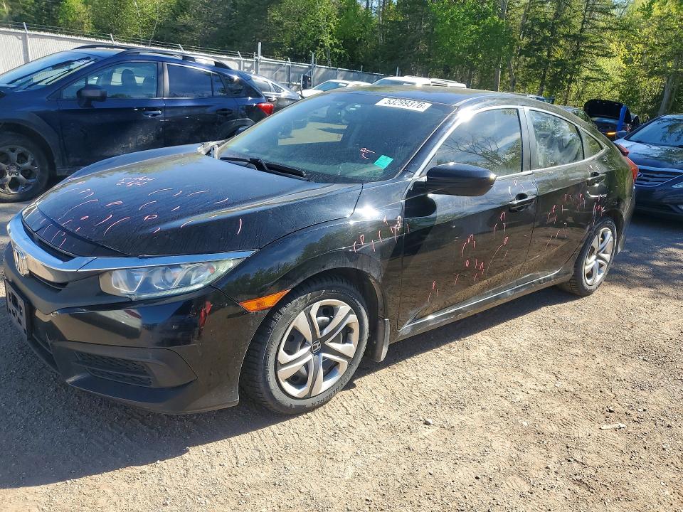 2018 Honda Civic მანქანა იყიდება აუქციონზე, vin: 2HGFC2F54JH011291, აუქციონის ნომერი: 53299376