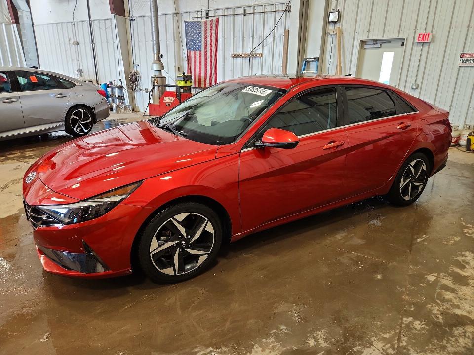 Auction sale of the 2021 Hyundai Elantra, vin: KMHLP4AG4MU071322, lot number: 53025766