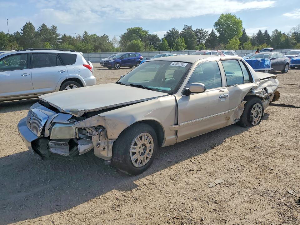 2008 Mercury Grand Marquis მანქანა იყიდება აუქციონზე, vin: 2MEFM74V38X614520, აუქციონის ნომერი: 52590706