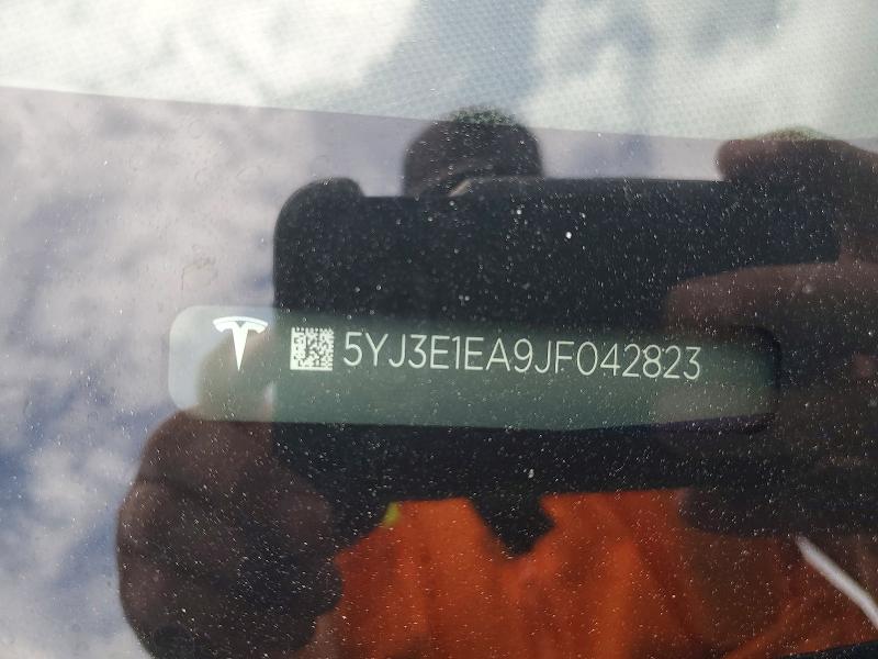 Продажа на аукционе авто 2018 Tesla Model 3, vin: 5YJ3E1EA9JF042823, номер лота: 54553406