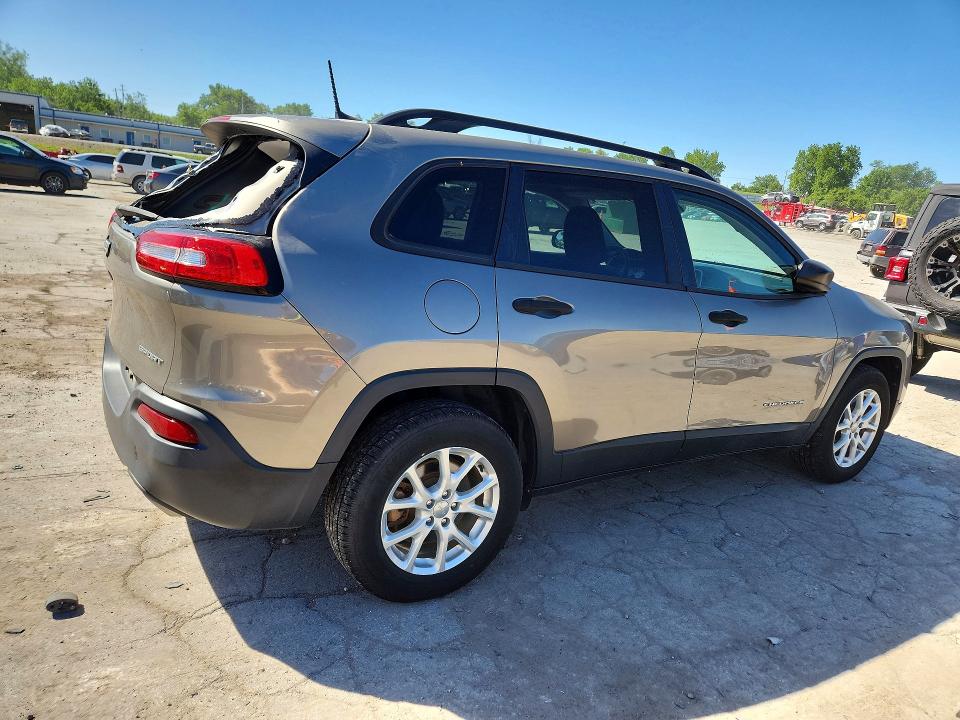 Продаж на аукціоні авто 2016 Jeep Cherokee, vin: 1C4PJMAS4GW240551, номер лоту: 53022146