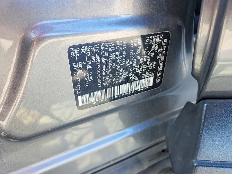 53990636 :رقم المزاد ، JN8BT3BAXSW010479 vin ، 2025 Nissan Rogue مزاد بيع